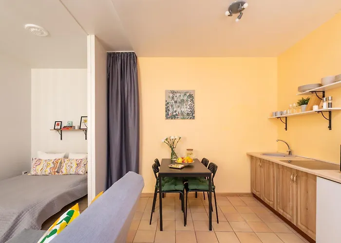 Cozy X Free Parking Self Check In 24-7 By H&h Vilnius